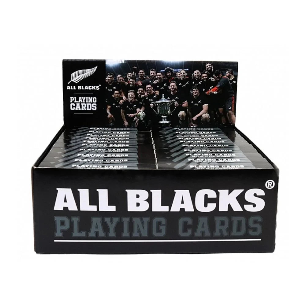 All Blacks Playing Cards