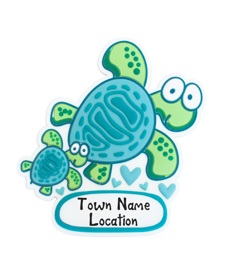 Magnets - Rubber - Big Eye Turtle