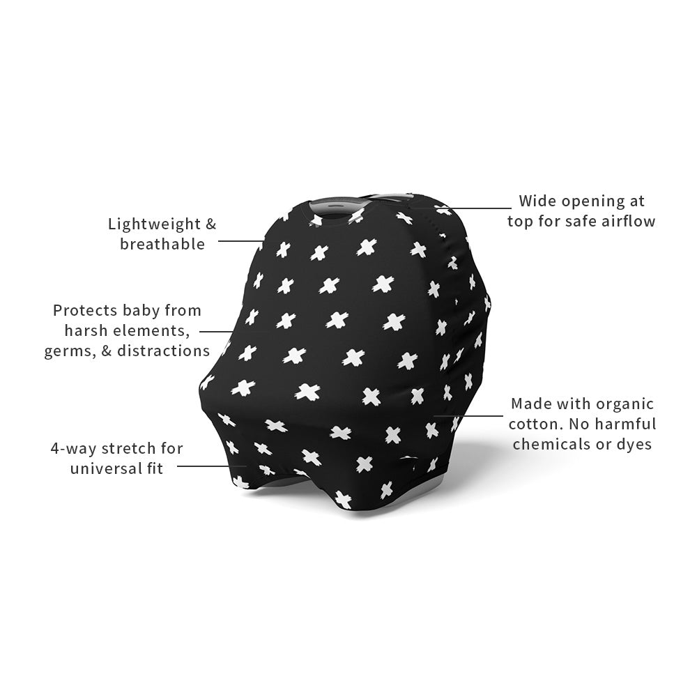 5 In 1 Multi-Use Cover - Xeno Black