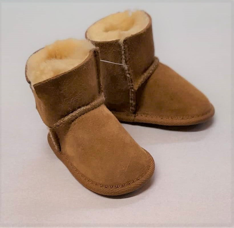 Ezi Fit Childs Sheepskin Boot - Pink or Chestnut