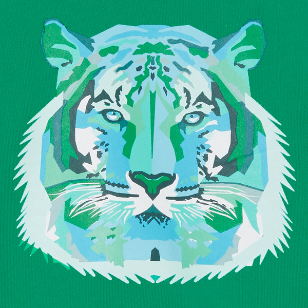 Tiger Fleece Sweatshirt - Vivid Green