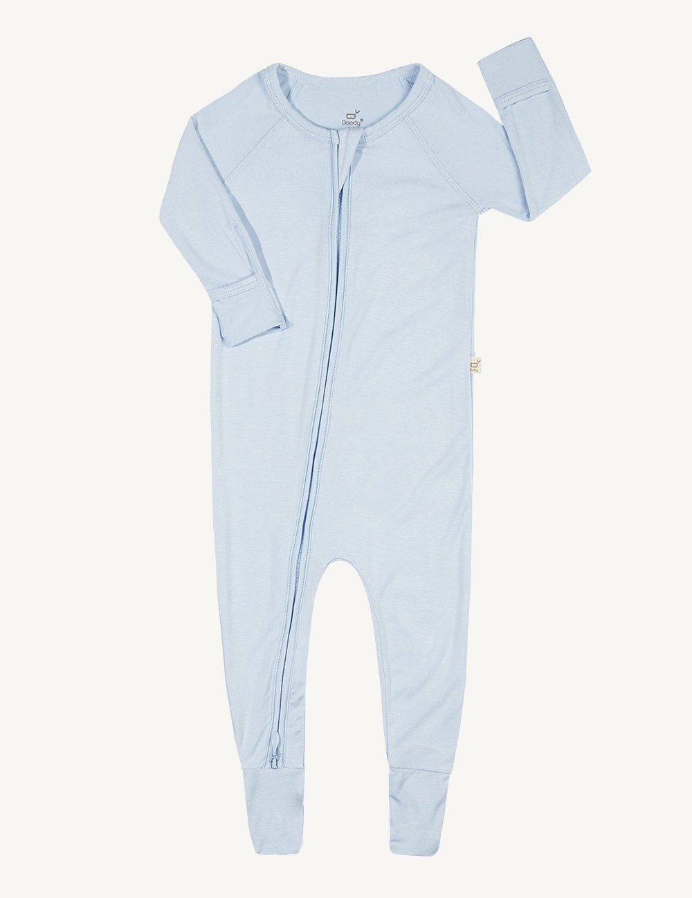 Long Sleeve Onesie - Chalk, Grey Marl, Rose or Sky