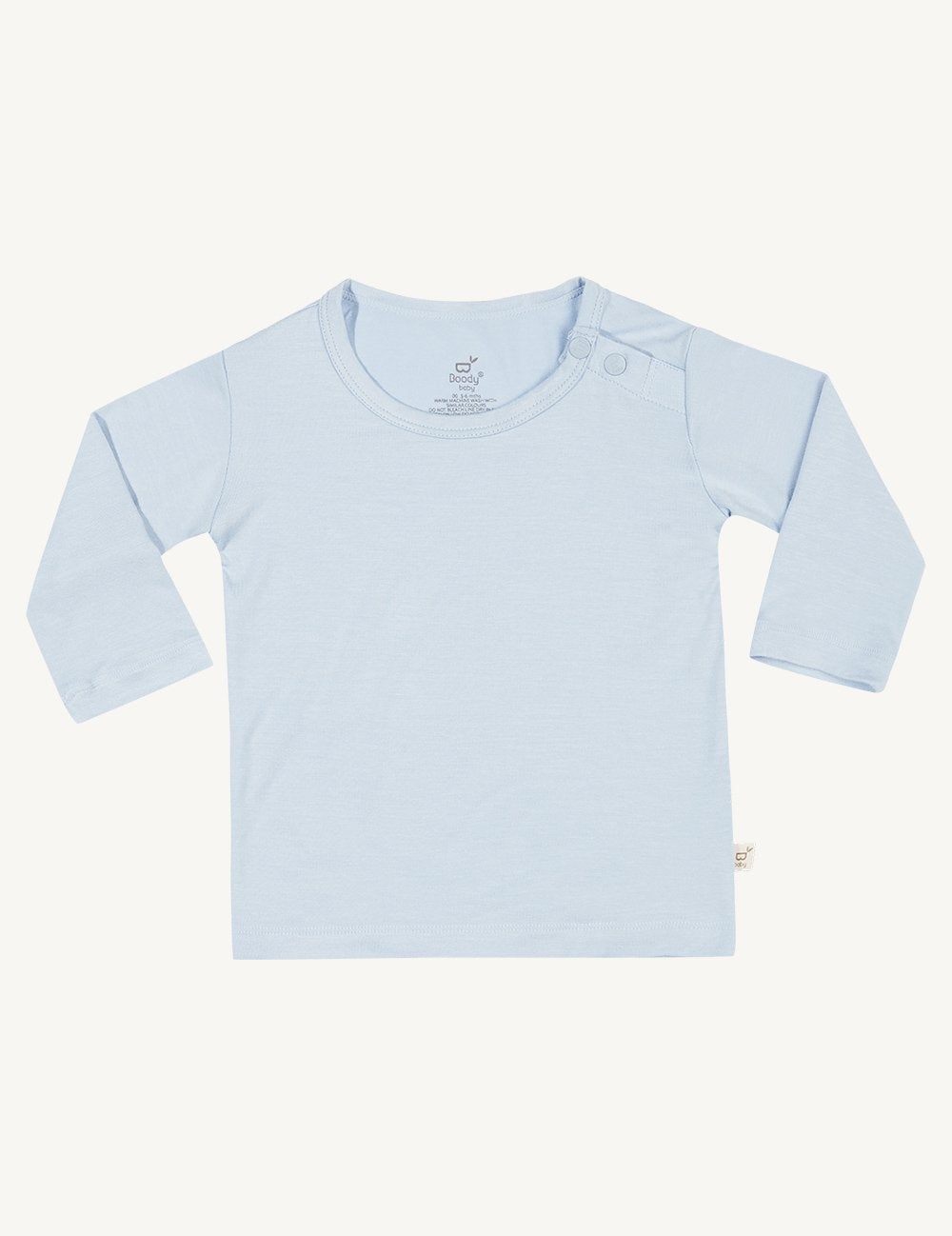 Long Sleeve Top - Chalk, Rose, Sky or Grey Marl