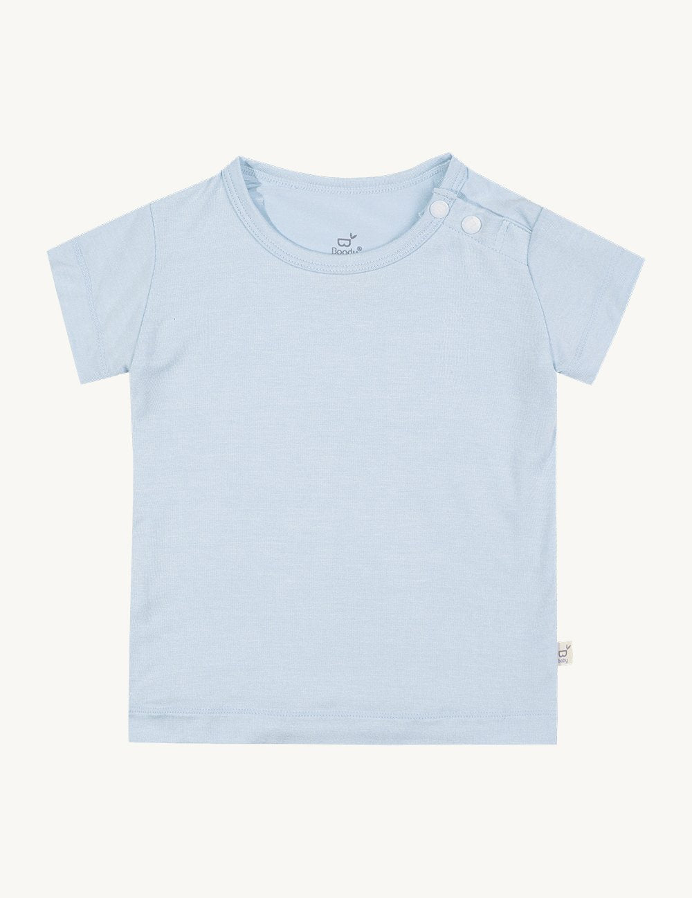 Plain T-Shirt - Chalk, Rose, Sky or Grey Marl