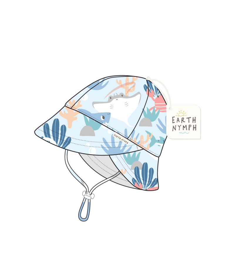 Baby Boys Legionnaire Hat - Oceanic