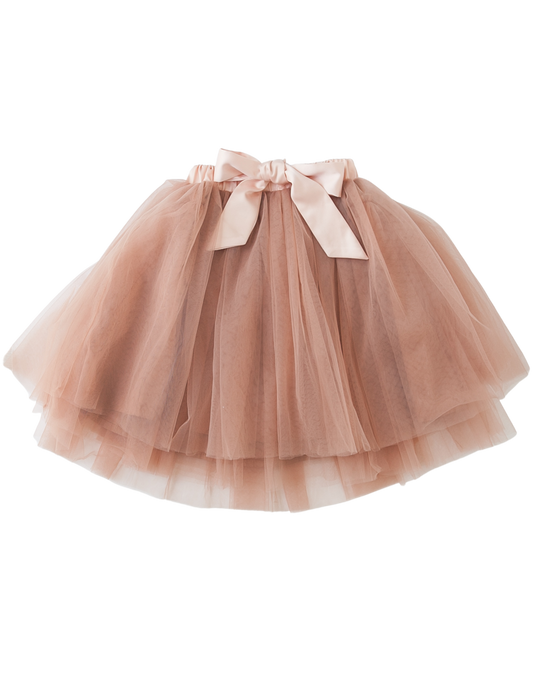 Classic Ballerina Tutu with Bow - Copper Dust