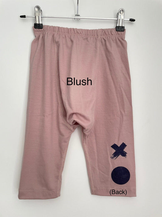 X's and O's Baby Waddle Pants - Blush or Wisteria