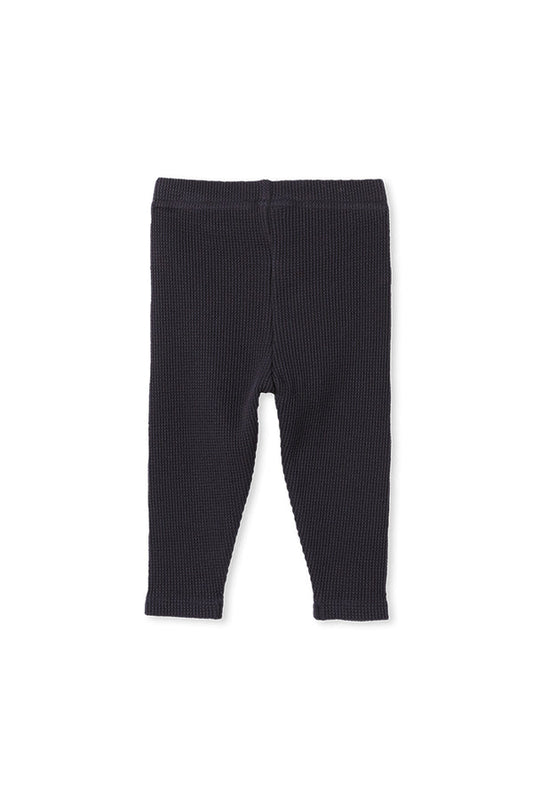 Waffle Baby Pant - Navy