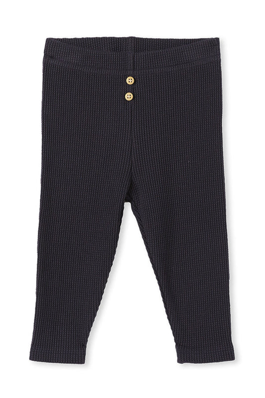 Waffle Baby Pant - Navy