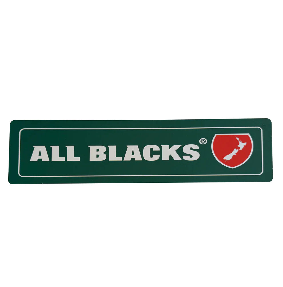 All Blacks Road Sign Green