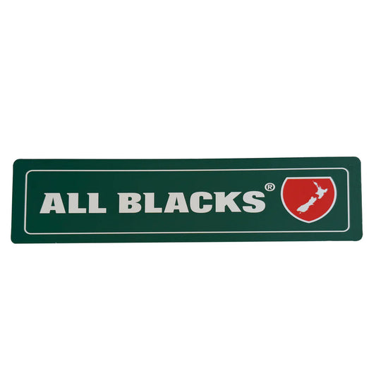 All Blacks Road Sign Green