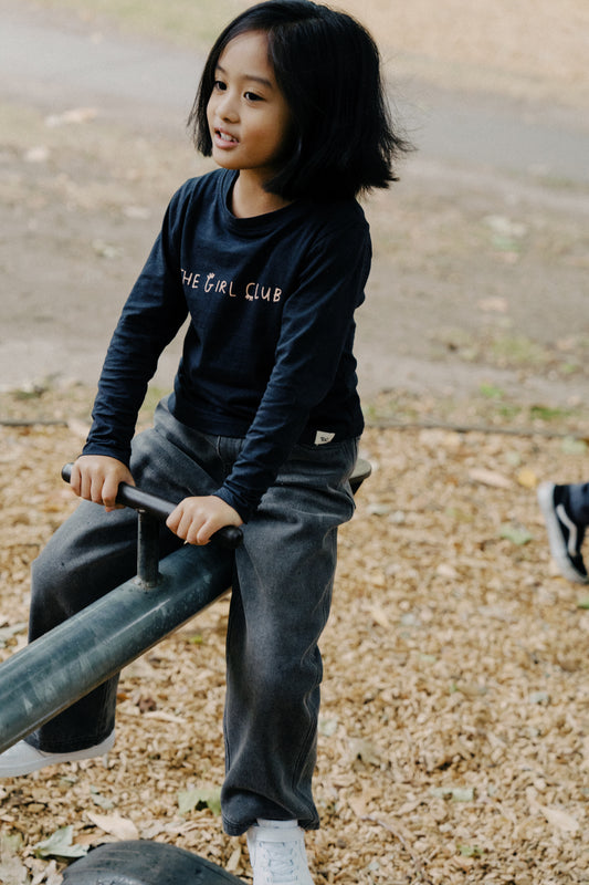 Charcoal Fox LS Tee