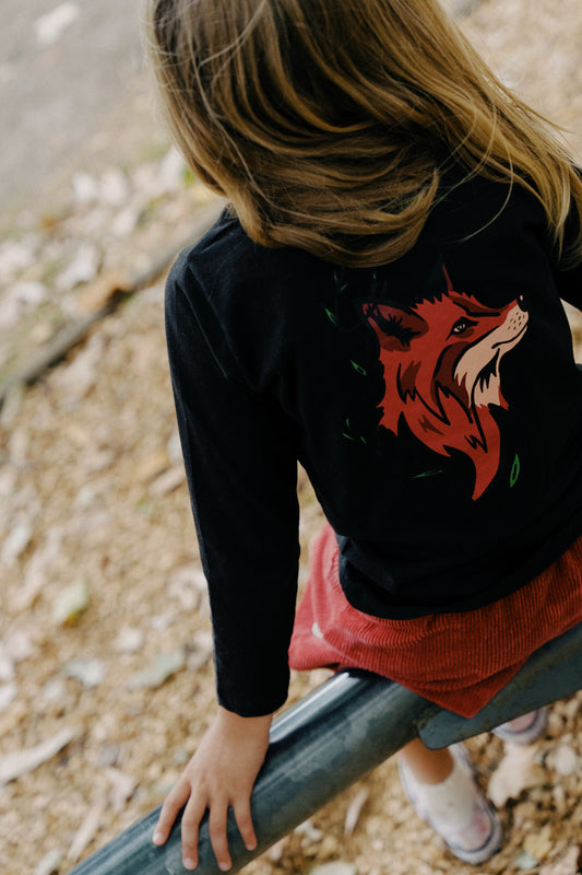 Charcoal Fox LS Tee