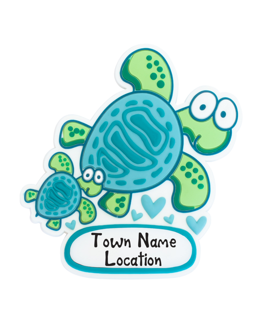 Magnets - Rubber - Big Eye Turtle