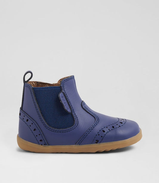 I-Walk - Billie Leather Ankle Boots - Future Dusk
