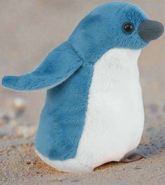 Soft Toy - Finger Puppet - Korora/Blue Penguin