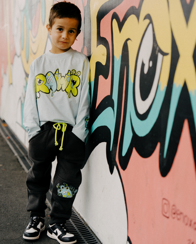 Monster Track Pants - Charcoal