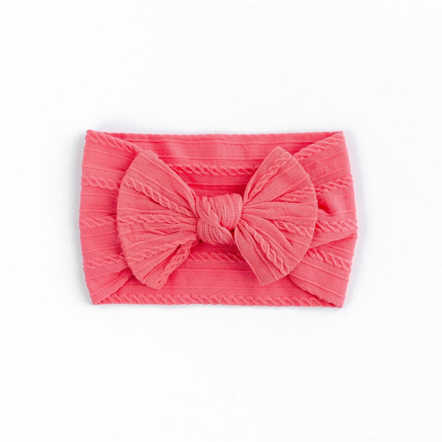 Cable Bow Headbands - Multiple Colours Available