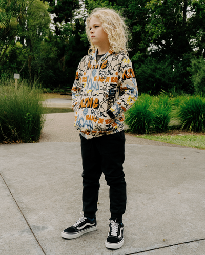 Iconography Hood - Multi Colour