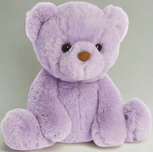 Gelato bears are as delicious as their name sounds! Beautifully fluffy, soft and with colours inspired by gelato flavours. With lock-washer eyes for safety. Gelato Bears sit 22cm tall. Aurora uses all recycled materials for their bears.