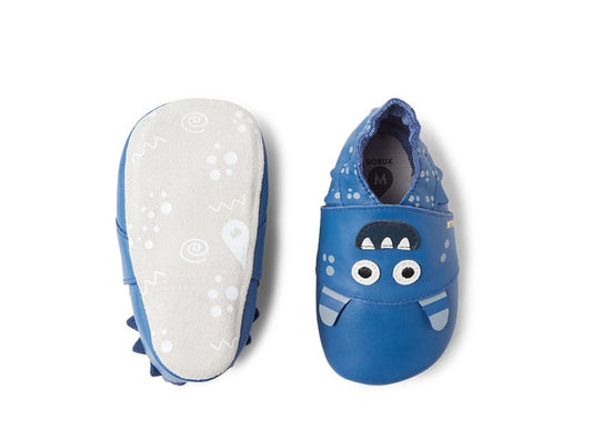 Soft Sole Shoes - Murphy - Binjau Blue+Navy