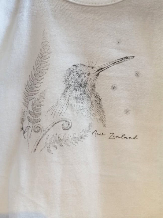 Close up of kiwi sketch