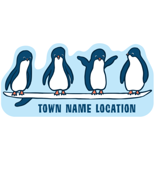 Stickers - Penguin Parade