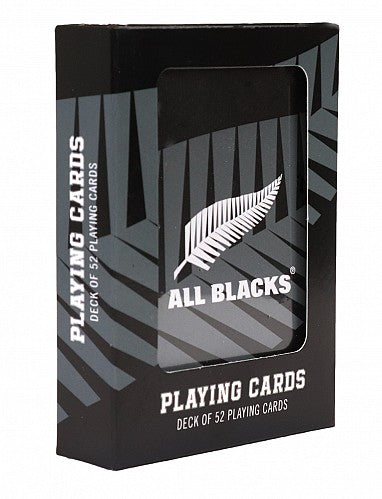 All Blacks Playing Cards