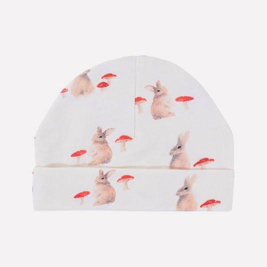 Rabbit Beanie - Milk White