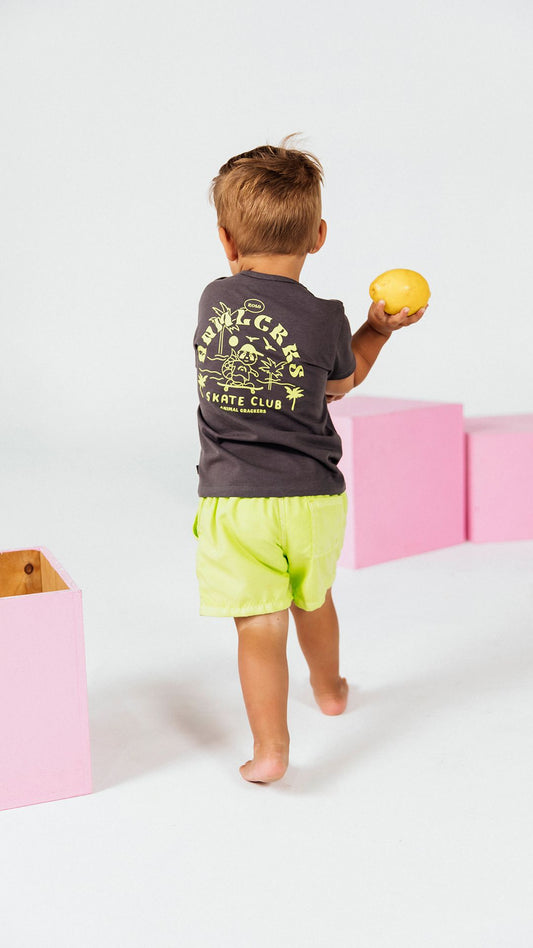 Skate Club Tee - Charcoal