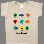 PRODUCT DESCRIPTION
A colourful "sheep mob". This classic tee is made from cotton and is soft and comfortable to wear. Available in sizes from 000- 12yrs.
MATERIALS
100% Cotton
CARE INSTRUCTIONS
Please read product labels.