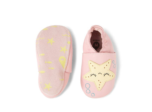 Soft Sole Shoes - Starfish - Blossom