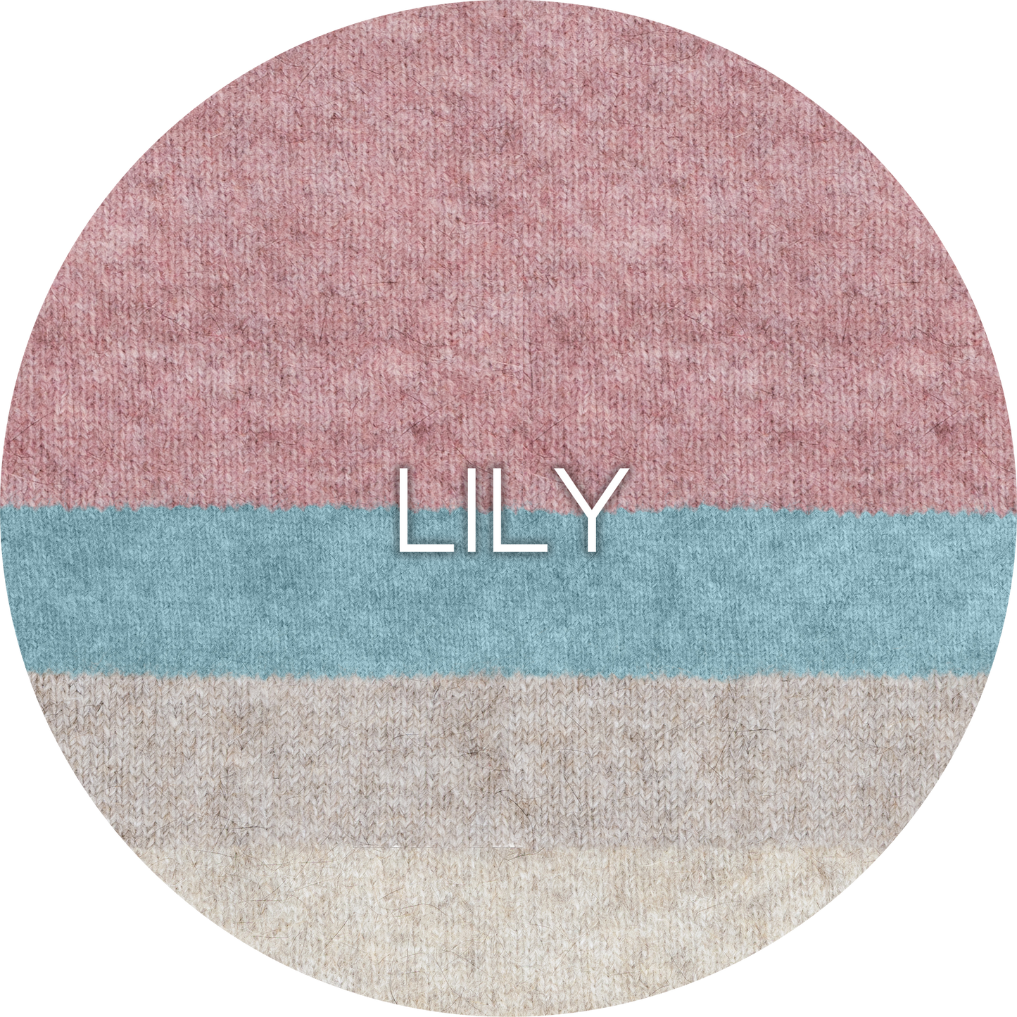 Striped Zip Hoodie - Possum Merino - Lily or Twilight