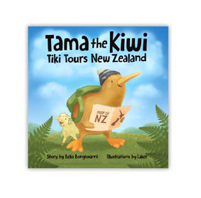 Join Tama the Kiwi as he tiki tours through his homeland, New Zealand, right from the top to the very bottom.
Pack your backpack and get ready for an adventure! Join Tama the Kiwi as he tiki tours through his homeland, New Zealand. Right from the top to the very bottom. From sunrise to sunset with Tama, past lighthouses, beaches, farms and natural wonders, you'll find out what makes this country so amazing!&nbsp;