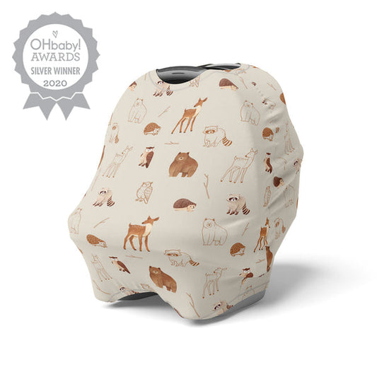 5 In 1 Multi-Use Cover - Woodland Animals