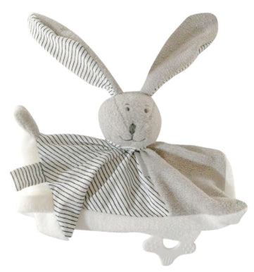 Sweet Plush Grey Bunny Comforter