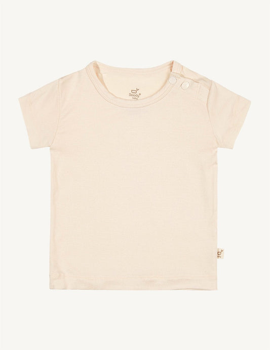 Plain T-Shirt - Chalk, Rose, Sky or Grey Marl