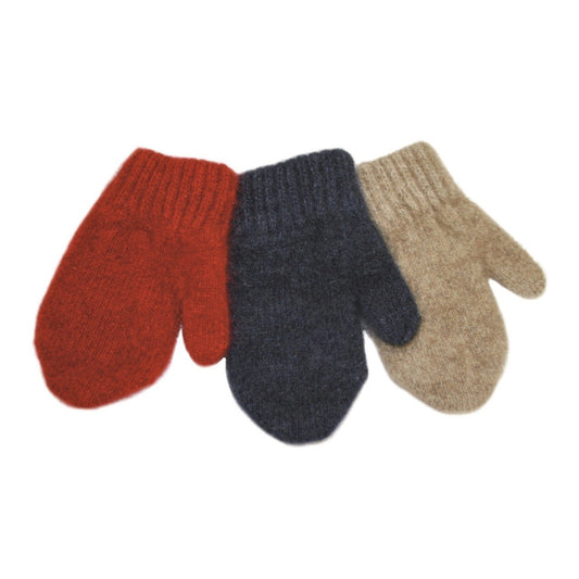 Possum Merino Childrens Plain Mittens