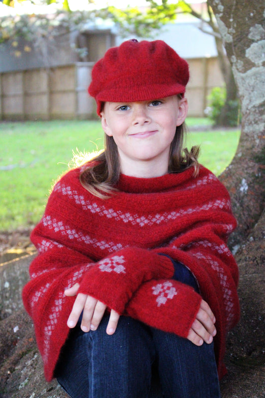 Possum Merino Girls Gatsby Hat