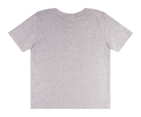 Boys Tee - Combi Livin - Fleck Grey Marle