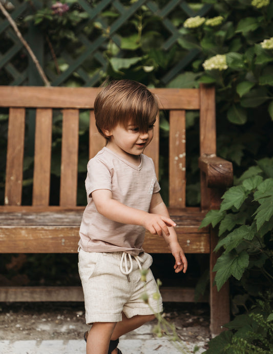 Ollie Boys Shorts - Sand Dune