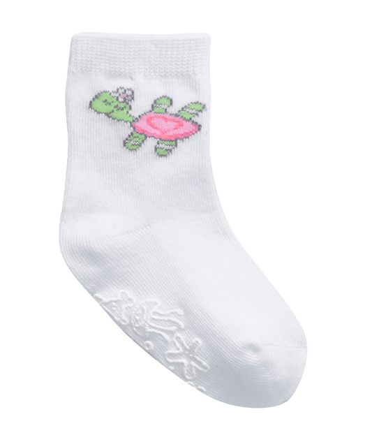 Baby Girls Socks - 2 Pair Pack- Pink & Pink/White Stripe