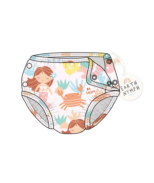 Baby Girls Swim Pant - Seaside - Pink