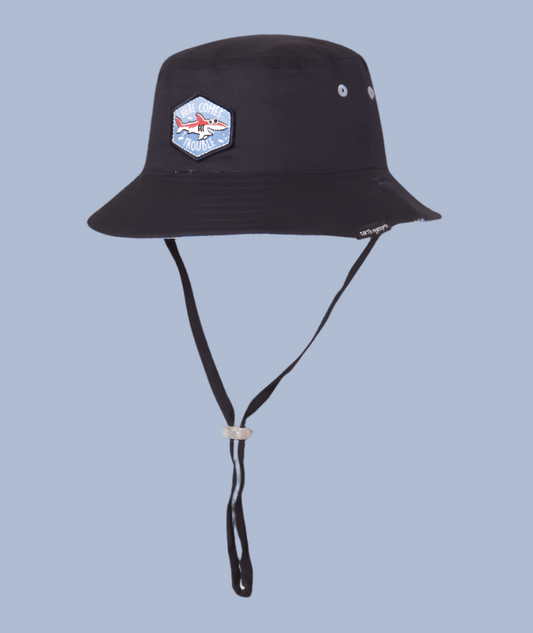 Boys Bucket Hat - Here Comes Trouble - Blue
