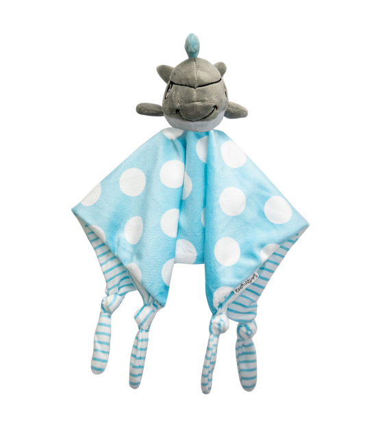 Baby Comforter - Boys - Pirate Whale - Blue