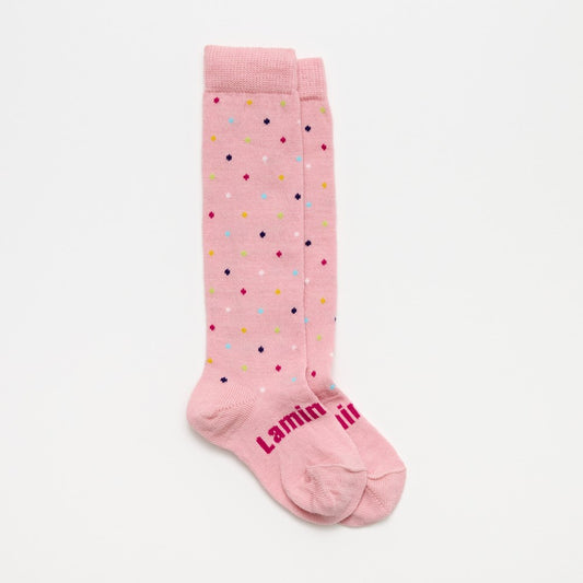 Baby Knee High Merino Socks - Hundreds & Thousands