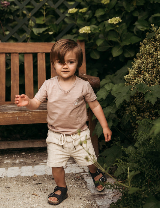 Ollie Boys Shorts - Sand Dune