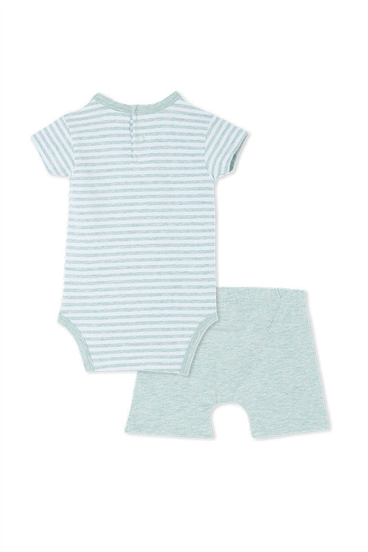Baby's Pistachio Marle Set - Unisex