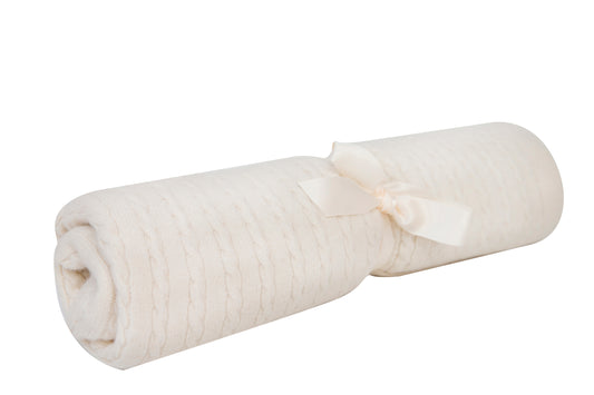 Heirloom Baby Blanket - Possum Merino & Silk Blend