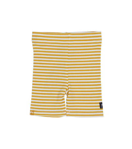 Central Short - Yellow and White Stripe